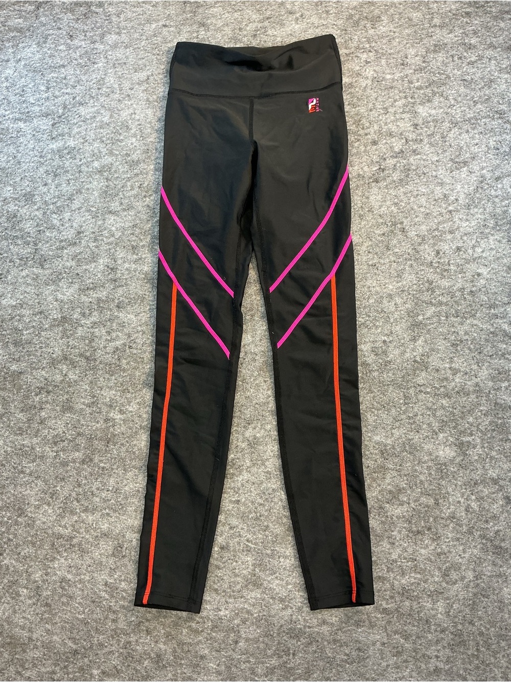 P.E Nation Pink And Black Leggings Size XS